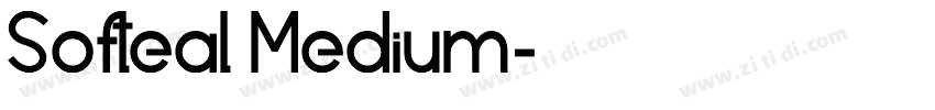 Softeal Medium字体转换